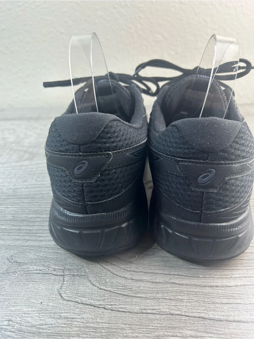 ASICS Contend 6 Women’s Size 11 Black Running Shoes Athletic Sneakers